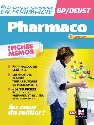cover image of Pharmacologie--BP préparateur en Pharmacie 5e édition